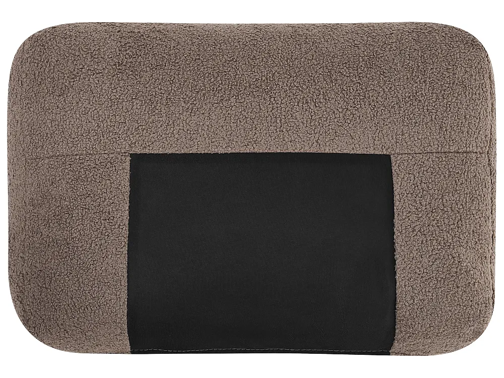 Sofagruppe 5-seters NARILLA Bouclé Gråbrun_1165084