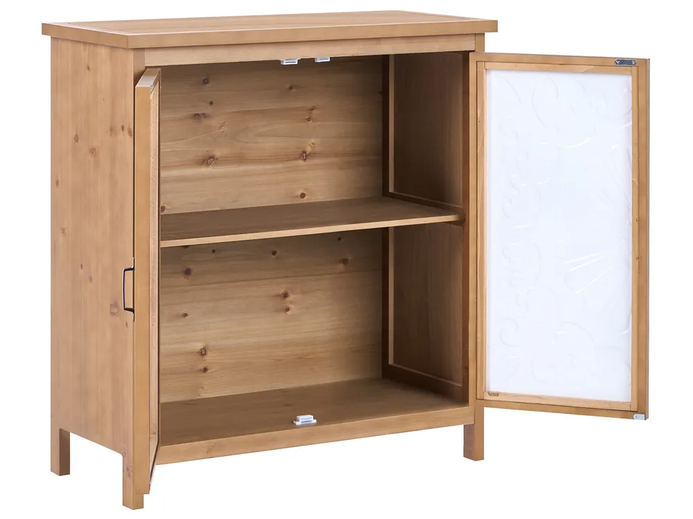 2 Door Sideboard MATARANKA Brown_1059784
