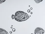 Koristetyynysetti 2 kpl TWEEDIA Puuvilla 45 x 45 cm Valkoinen_879455