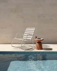 Garden Rocking Chair TURI Metal Off-White_1020869