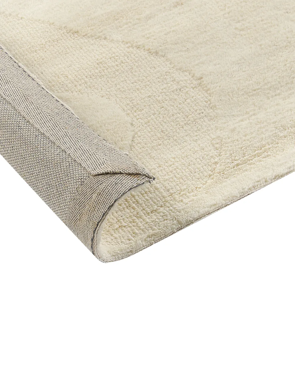 Rug SASNAK Beige 160 x 230 cm Wool_884327