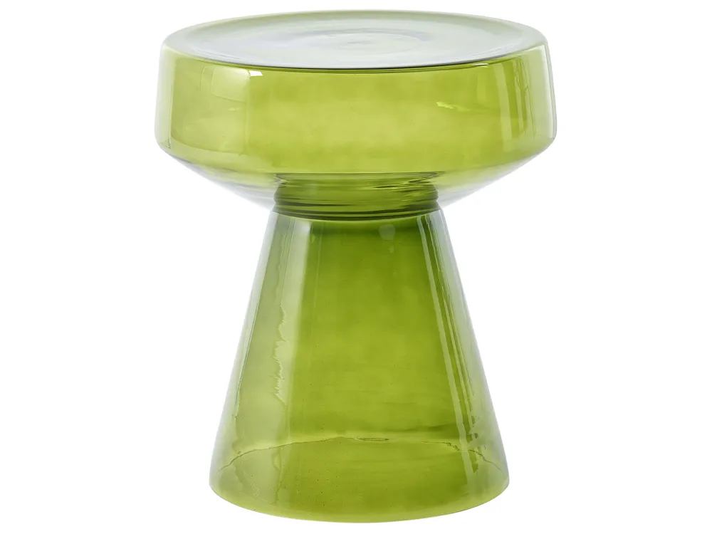 Side Table LAGUNA Glass Green