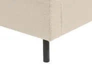 Bed Boucle VILLETTE 160 x 200 cm (EU King Size) Beige_882682