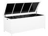 Storage Box MODENA 158 cm 63 cm PE Rattan White
