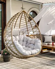 Hanging Chair ARSITA PE Rattan Natural_884522