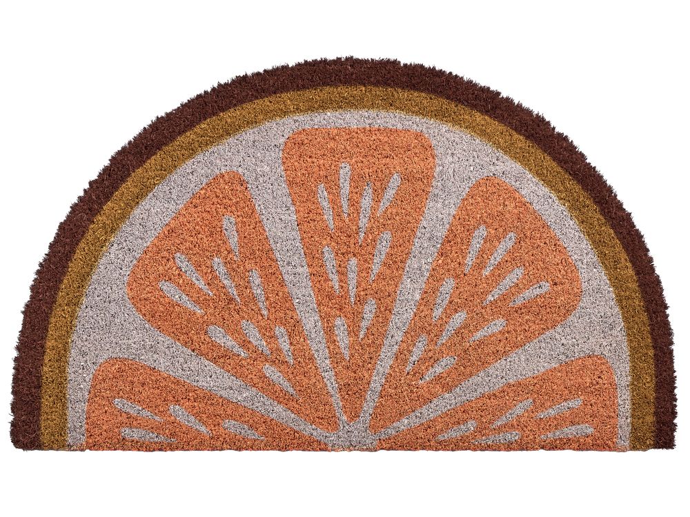 Ovimatto DAVAO Oranssi 45 x 75 cm Kookoskuitu