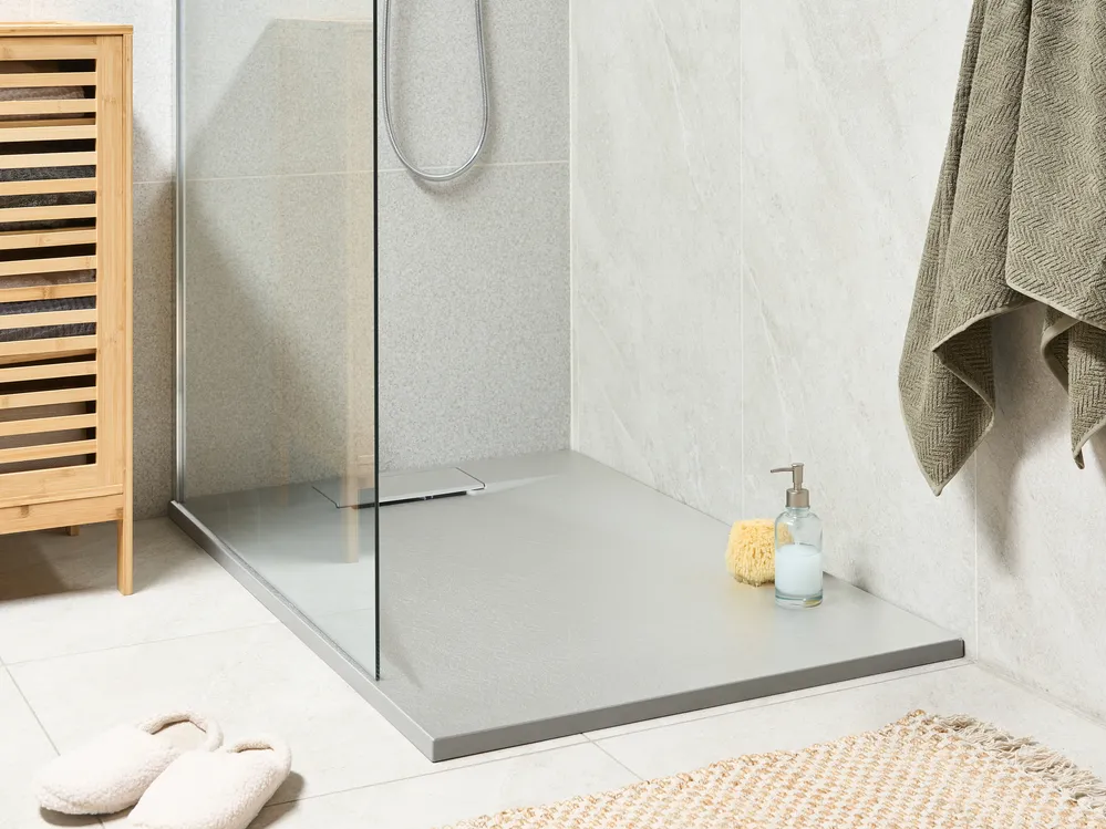 Shower Tray AZZURRO 800 x 1200 x 30 mm Grey