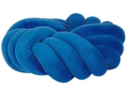 Throw Cushion AKOLA 30 x 30 cm Velvet Blue Solid_790167