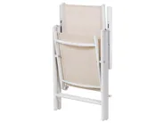 Garden Dining Set 6 Seater CATANIA Metal Beige_884120