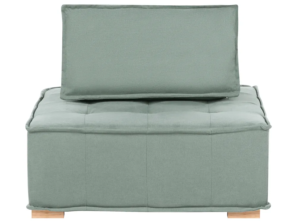 Modulär U-formad soffa 8-sits TIBRO Ljusgrön_1057845