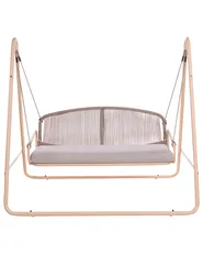 Patio Swing NORCIA Metal Beige_1078232