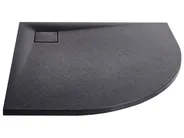 Dusjkar PARON 90 x 90 x 3 cm Svart_968658