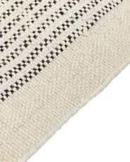 Rug DIVARLI Beige 80 x 150 cm Wool_847402
