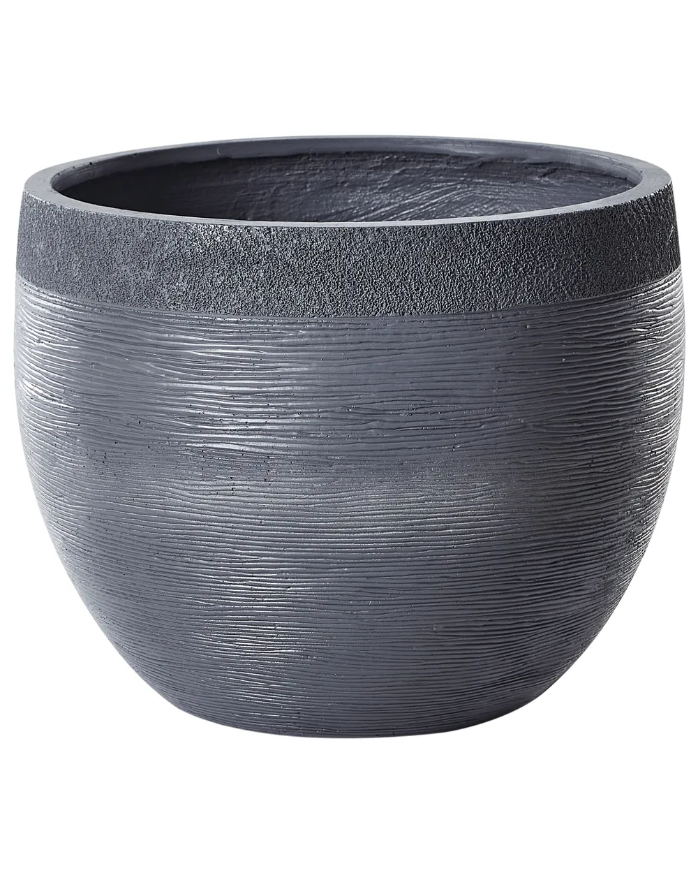 Plant Pot ZAKROS 50 cm Grey