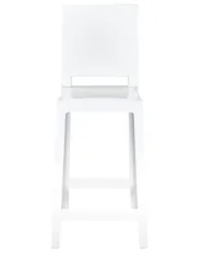 Set of 2 Bar Chairs WELLINGTON White_884220