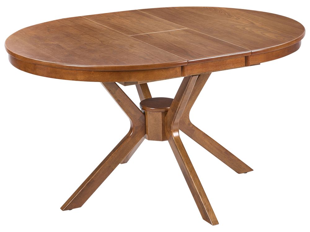 Uttrekkbart spisebord TYMIS Mørk eik 107/137 cm 107 cm