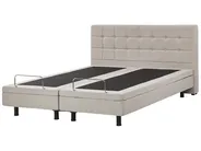 Säädettävä sänky kangas DUKE 180 x 200 cm Beige_798039