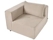 Modular Corner Sofa 4 Seater AXEBO Boucle Beige Left Hand_1077257