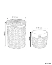 Korisetti 2 kpl DANANG Punos Luonnonväri 31/61 L_886446