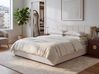 Seng med oppbevaring LAURESSES Lys beige 160 x 200 cm