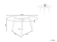 Coffee Table MINNESOTA Glass Transparent_745241