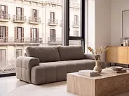 Sofagruppe 5-seters NARILLA Bouclé Gråbrun_1165064
