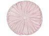 Throw Cushion UDALA 40 x 40 cm Pink Solid