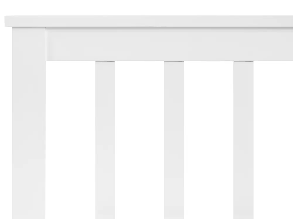 Bed with 2 Drawers OLENDON Pine Wood White 120 x 200 cm (EU Small Double)_1082208