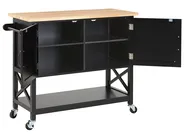 Kitchen Trolley MELE Black_825602