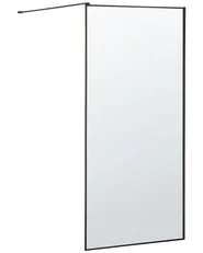 Shower Screen WASPAM II 900 x 1900 mm Black_788236