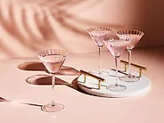 Set med 4 martiniglas MORGANITE 220 ml Transparent_1185103