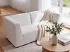 Modular Sofa 2 Seater LEMVIG Corduroy Off-White