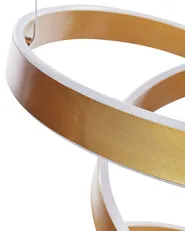 LED Pendant Lamp WANLI Metal Gold_815720
