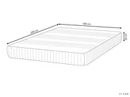 Gel Memory Foam Mattress COOL FLEX 7 PLUS H3/4 Firm 180 x 200 cm (Super King Size)_910414