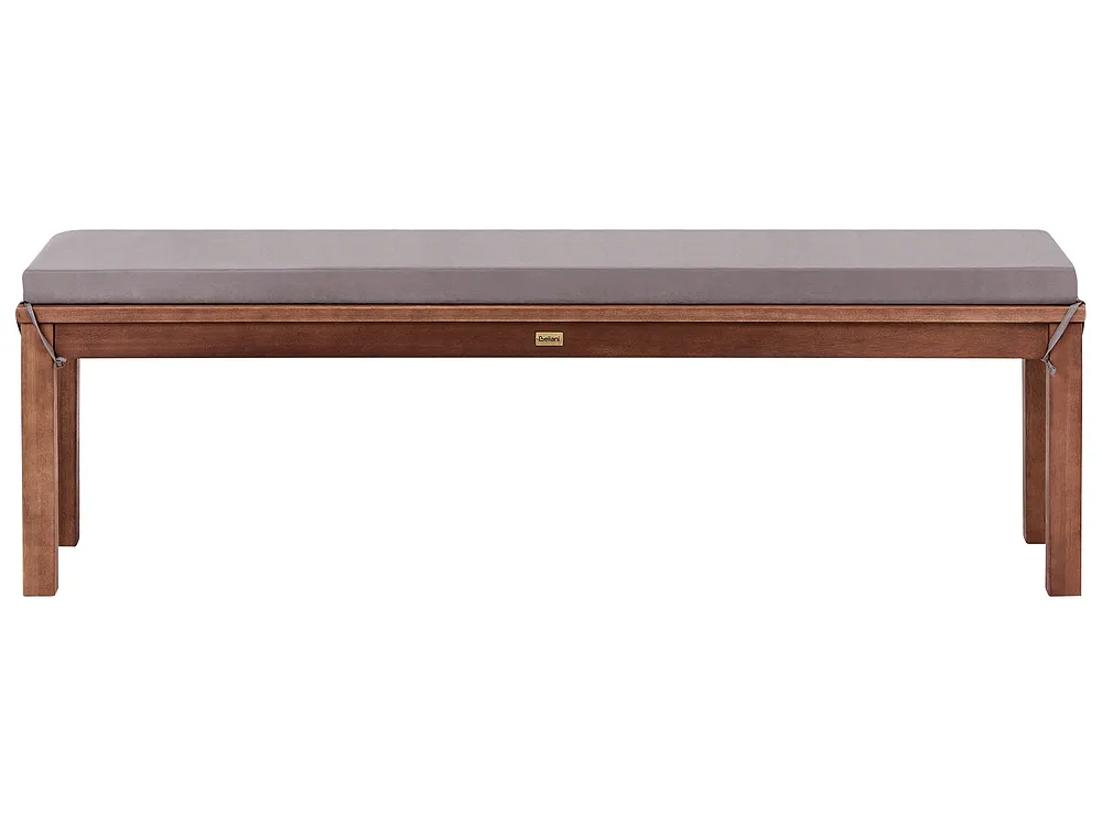Sittdyna för bänk TUSCANIA 157 x 34 cm Grå_1133340