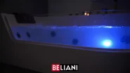 Corner Hot Tub with LED ACUARIO 1700 x 800 mm White Right Hand_895210