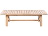Garden Coffee Table SUMBA 128 cm 69 cm Acacia Wood Light Brown