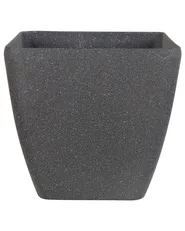 Set of 2 Plant Pots ZELI 49 cm Dark Grey_850553