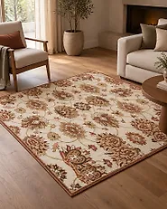 Matto EZINE Beige 200 x 200 cm Villa_1183217