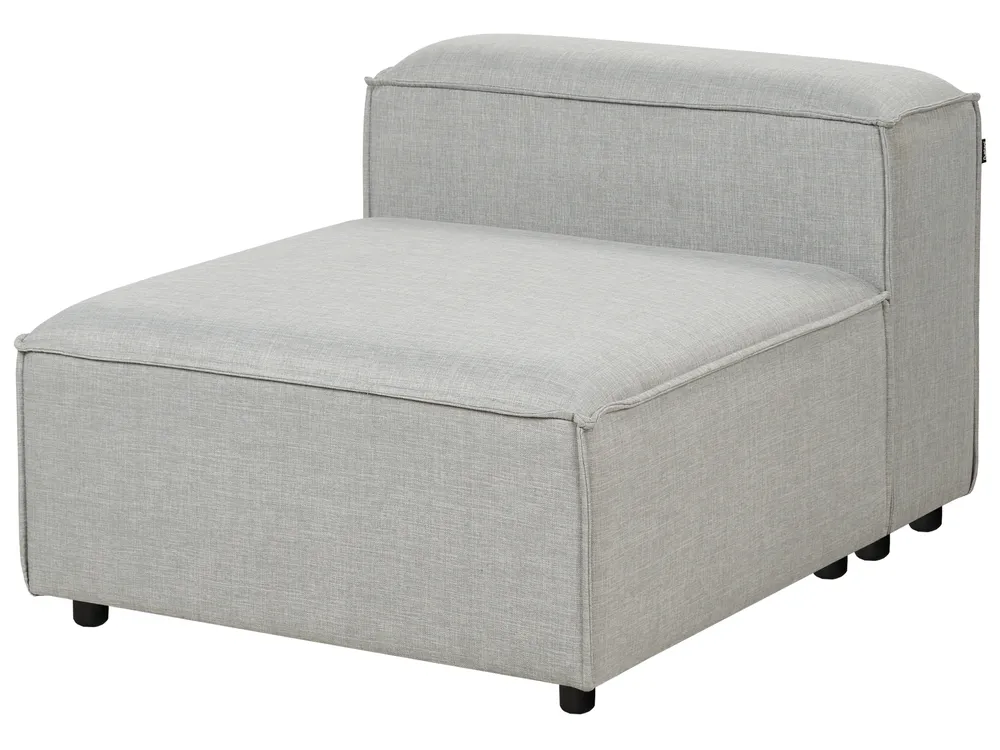 Modular Corner Sofa 4 Seater ARDAL Fabric Light Grey Right Hand_949510