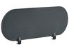 Skiljevägg för skrivbord SPARKY 120 x 40 cm Mörkgrå