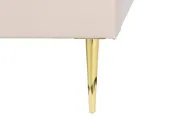 Sänky sametti FLAYAT 160 x 200 cm Vaaleanbeige_834265