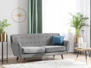 Soffa 3-sits BODO Sammet Grå_738295