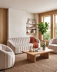 Soffa 3-sits MALUNG Sammet Beige_1156473