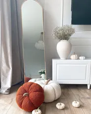 Standing Mirror BAGNOLET 150 cm Metal Gold_875917