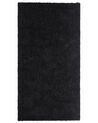 Shaggy Rug DEMRE Black 80 x 150 cm