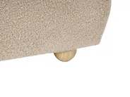 Ottoman Bed BLAGNAC Boucle Beige 90 x 200 cm (EU Single)_1026278