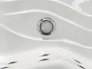 Ulkoporeallas LED-valolla LASTARRIA Valkoinen_818685