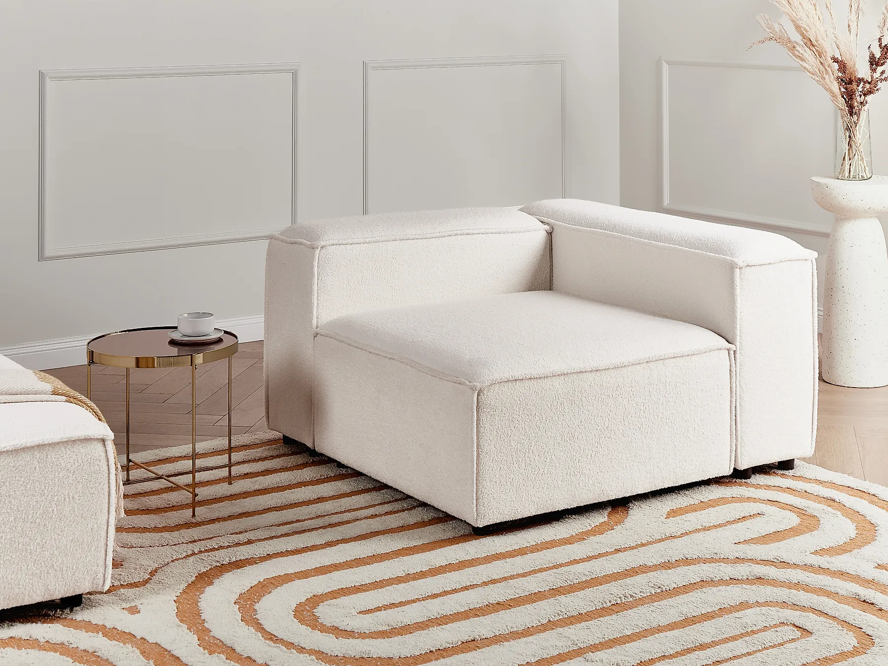 Corner Seat ARDAL Boucle Off-White_908118