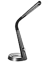 Työpöydän LED-valaisin CANOPUS USB-portilla Musta